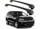 Turtle Portapacchi AIR-1 Chevrolet Captiva All 2006 - 2018 , Nero