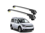 Turtle Portapacchi AIR-1 Volkswagen Caddy Cross Sport 2003 - 2019 , Argento