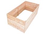 Rojaplast Premium Letto Rialzato In Legno 135 X 70 X 50 Cm Legno Di Larice 9214