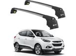 Tetto Turtle AIR-2 , Argento Hyundai IX-35 Lm 2010 - 2015 (Suv)