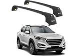 Tetto Turtle AIR-2 , Nero Hyundai Tucson Tl 2016 - 2021 (Suv)