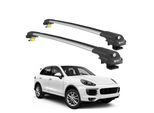 Turtle Portapacchi AIR-1 Porsche Cayenne 92A-E2 2011 - 2018 , Argento
