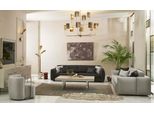 Set Di Divani In Tessuto Divano Completo Divano Imbottito Grigio Set 4 Pezzi Nuovo Jvmoebel