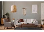 Luxus Weiß Weiß Sofagarnitur Divano 3 Sitzer Sessel Moderno Set Jvmoebel
