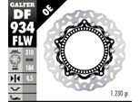 Set Di Dischi Freno Galfer 2X DF934FLW Wave® Flottante Anteriore 310X4.5Mm Per Triumph Tiger Trident Abs 660 Ccm Anno 2021 - 2023