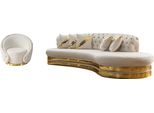 Elegante Set Di Divani Chesterfield Set Da Salotto Di Design 3 Posti