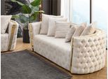 Divani Imbottiti Bianchi Chesterfield Di Design 2X Divani Soggiorno Jvmoebel