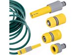 Kotarbau® Set Di Raccordi Per Tubi Da Giardino 4 Pezzi Da 1/2" In Pvc Regolabili Per Spruzzatori Da Giardino Raccordo Rapido Connettore Rubinetto Raccordi Di Arresto Acqua Per Tubo Da Giardino Connettore Tubo Da Giardino 1/2 Pollici"
