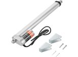 Vevor 1500N Attuatore Lineare Dc 12V Attuatore Lineare IP54 Motore Lineare Elettrico Lunghezza Corsa 300 Mm Livello Di Rumorosità ≤ 60Db Apriporta Elettrico 5Mm/S Velocità Di Traslazione Tecnologia Lineare Attuatore Di Regolazione