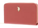 U.S. Polo Assn. Portafoglio Jones Zip Around Wallet Radiant Corallo
