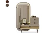 Cassettiera Oro Set Di Mobili A Specchio In Stile Italiano Cassettiera In Acciaio Inox Jvmoebel