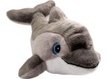 Carl Dick Delfino Grigio Con Occhi Scintillanti, Peluche, Peluche Circa 29 Cm 3583