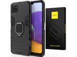 Custodia Spacecase X-Ring Per Galaxy A22 5G Nero