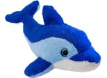 Carl Dick Delfino Blu Con Occhi Scintillanti, Peluche, Peluche Circa 44 Cm 3580