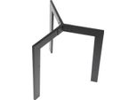 Base Per Tavolo In Metallo NY-HF04A, Per Ufficio, Hotel, Ristorante, Diametro 70 Cm, Altezza 72,5 Cm, Nero