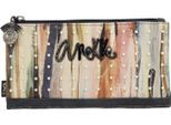 Anekke Portafoglio Hollywood Studio Flexible Rfid Wallet Navy Blue Multicolore