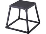 Vevor Box Per Salto Pliometrico, Plyo Box Da 458 Mm, Piattaforma Pliometrica Plyo Box Nera, Box Step-Up Antiscivolo Per Allenamento A Casa, Allenamento Della Forza Di Condizionamento, Allenamento Delle Cosce
