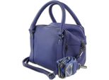 Toscanto Borsa In Pelle A Tracolla City Bag Blu OTT822UH