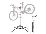 Vevor Cavalletto Per Riparazione Biciclette Cavalletto Per Montaggio Biciclette, Cavalletto Per Riparazione Biciclette, Cavalletto Per Montaggio Pesante 36,3 Kg, 1079,5-1900 Mm Cavalletto Per Biciclette Regolabile In Altezza Con Quattro Gambe Nero