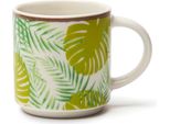 Excelsa Set Von 6 Espressotassen Foliage Porzellan 10 Cl Bunt