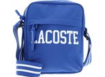 Lacoste Borsa A Tracolla Neocroc Seasonal Vertical Camera Bag Print College Ladique Blu