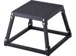 Vevor Box Per Salto Pliometrico, Box Pliometrico Da 305 Mm, Piattaforma Pliometrica Box Pliometrica Nera, Box Step-Up Antiscivolo Per Allenamento A Casa, Allenamento Della Forza Di Condizionamento, Allenamento Delle Cosce