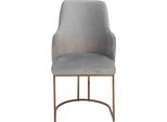 Sedia Da Pranzo Moderna Sedia Da Cucina Sedia Di Lusso Design Poltrona Grigio Jvmoebel