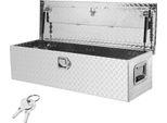 Vevor 990 X 330 X 254 Mm Cassetta Per Attrezzi Per Il Pianale Del Camion, Chiudibile A Chiave 83 L Cassetta Per Attrezzi Cassetta Per Attrezzi Per La Conservazione Degli Attrezzi, Capacità Di Carico 39 Kg Organizzatore Di Cassette Per Camper, Auto, Ecc.