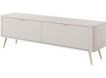 Mobile Tv: Due Ante, Colore Del Mobile: Cashmere Gambe Dorate