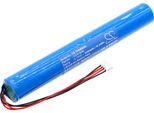 Techtek Batteria Compatibile Con [Tecsun] HD80 Sostituisce 1ICR18/65