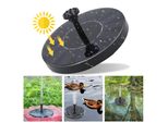Clanmacy Solarpump 1,5W Pompa Per Fontana Solare Pompa Per Laghetto Solare Con 6 Stili Di Fontana 190L/H Pompa Per Acqua Sola Fontana Solare