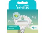Gillette Venus Comfortglide Sensitive Lame Di Ricambio 4 Pz