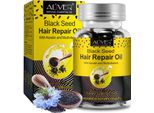 Olio Di Cumino Nero Per Capelli Olio Per La Crescita Dei Capelli Cuoio Capelluto Cura Dei Capelli In Capsule Biologico Vegano, 1X 40 Capsule