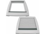 Telaio Interno Per Botola Mpk Finestra Per Tetto Cofano 40 X 40 Cm Caravan Camper Caravan Con Doppio Oscurante Plissettato Segnale Bianco