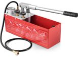Pompa Di Pressione Vevor, Max. 25 Bar, Set Di Tester Idraulici Manuali Per La Pressione Dell'acqua Con Doppia Valvola E Manometro, Serbatoio Dell'acqua Da 10 Litri, Tubo Flessibile Da 1,4 M Con Attacco Filettato Esterno Da 1/2 Pollice Per Tubi