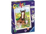 Ravensburger 235728 Creart Cavallo E Gattini