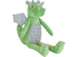 Drago Di Peluche Happy Horse 30 Cm Verde - Morbido Peluche Per Bambini