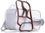 Ridex 469O0038 - Radiatore Olio Oe 06J 117 021 D Per A3 (8P), A4 (8K), A5 (8T), A5 (8F), A6 (4G), A8 (4H), Q3 (8U), Q5 (8R), Tt (8J), Alhambra (710, 711), Altea (5P), Exeo (3R), Leon (1P1), Toledo Iii (5P2), Octavia Ii (1Z), Superb Ii (3T), Yeti (5L), Amarok, Maggiolino (5C), Cc (358), Eos (1F), Golf V (1K), Golf Vi, Jetta Iii (1K2), Jetta Iv, T5, T6, Passat (365, 362), Passat (3C), Passat Cc (357