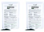 2X Spirulina Platensis Bioalga In Polvere - Integratore Alimentare Ad Alta Concentrazione Di Nutrienti