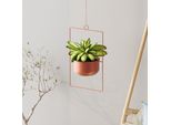 Evila Originals, Parapet - Copper, Vaso Decorativo, Rame, 100 % Metallo, 25 X 17 X 40 Cm
