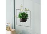 Evila Originals, Pandantif - Nero, Vaso Decorativo, Nero, 100 % Metallo, 40 X 17 X 40 Cm