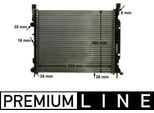 Mahle Cr 1155 000P - Radiatore Oe 8200455801, Raffreddamento Motore Per Kangoo (Fw), Kangoo (Kw)