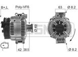 Era 210476A - Alternatore Oe 12317525376 Per Serie 3 (E91), Serie 1 (E81), Serie 1 (E87), Serie 1 (E88), Serie 1 (E82), Serie 3 (E90), Serie 3 (E93), Serie 3 (E92), Serie 5 (E60), Serie 6 (E64), Serie 6 Gt (G32), Serie 7 (E65), Serie 5 (E61), Serie 6 (E63), Serie 7 (F01), X1 (E84), X3 (E83), X3 (F25), X5 (E70), Z4 (E89)
