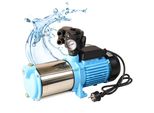 Pompa Per Acqua Mh 1300 Con Moderno Pressostato Al Serbatoio - Pompa Da Giardino (1300W, 6000L/H Prevalenza 55M) - Pressostato Di Controllo Pompa - Per Irrigazione