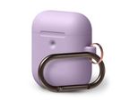 Elago Custodia Di Ricarica Wireless In Silicone Da Appendere Per Airpods 2 / Airpods 1 Lavanda