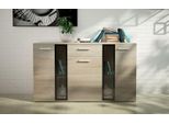 Cassettiera Da Soggiorno Con Illuminazione Sana - Rovere Sonoma