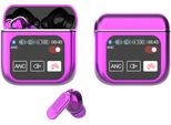 Cuffie Bluetooth Con Touchscreen, Cuffie Stereo In-Ear Wireless, BT5.4, Cancellazione Attiva Del Rumore Anc, Cancellazione Del Rumore Ambientale Enc, Viola