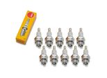 Set Di Candele Ngk 10X BPMR7A Con Soppressione Delle Interferenze, 4345 / 4626 / 4647 / 5959 / 6703 Compatibile Con Decespugliatori Falciatrici Motoseghe
