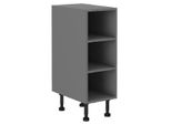 Mobile Basso Aperto Nomin - Larghezza 30 Cm, Antracite