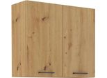 Armadietto Superiore Da Cucina Malila - Larghezza 80 Cm, Rovere Artisan